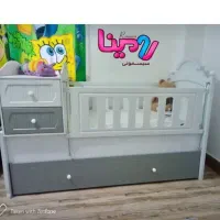 تخت نوجوان به همراه تشک|تخت و سرویس خواب|علی‌آباد کتول, |دیوار
