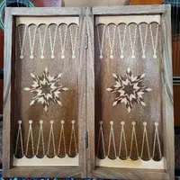 تخته نرد چوب گردو دست ساز