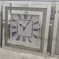 ساعت دیواری آینه ای سه تیکه شاین