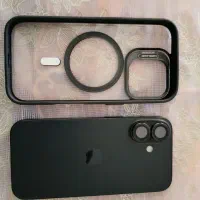 آیفون ۱۶ نرمال در حد مشکی و رجیستر شده