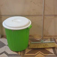 سطل زباله وجارودستی