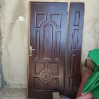 درب چوبی