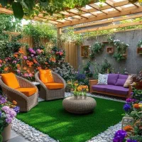 طراحی و اجرای فضای سبز - محوطه سازی