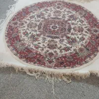فروش فرش دستبافت طرح طبریز گرد زیبا|فرش|نیشابور, فردوسی جنوبی|دیوار