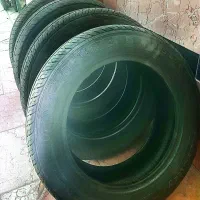 لاستیک 185/65/15 کارکرده و باربند سمندی