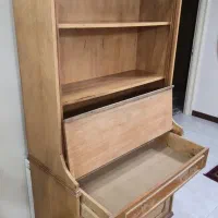کمد بوفه کتابخانه|کتابخانه، شلف، قفسههای دیواری|تهران, امام زاده عبدالله|دیوار