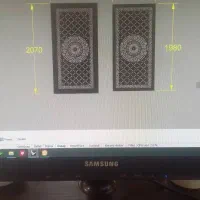 درب فرم قاب پنجر سایبان هرچیه باش|مصالح و تجهیزات ساختمان|بندر ماهشهر, |دیوار