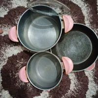 تعدادی ظرف وقابلمه برای سرو|ظروف سرو و پذیرایی|بندر انزلی, جفرود پایین|دیوار