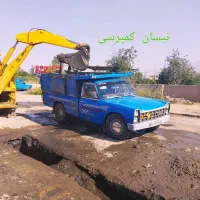 حمل و پخش شن ماسه با نیسان کمپرسی|خدمات حمل و نقل|چمستان, |دیوار