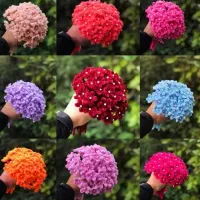 دسته گل دائمی(پیپ پاک کن)|گل مصنوعی|نیشابور, فرح بخش|دیوار