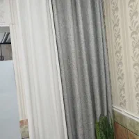 با سلام پرده  آماده وتمیز