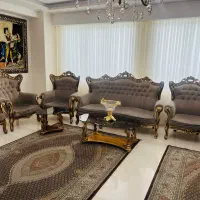 مبل سلطنتی۹نفره به همراه غذاخوری۶نفره همراه صندلی