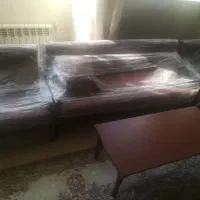 مبل هفت نفره چوب راش|مبلمان خانگی و میز عسلی|مشهد, نیروی هوایی|دیوار