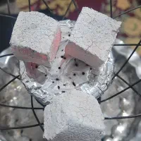 زغال نارگیل و فشرده