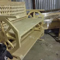 تولید تخت سنتی چوب روس|مبلمان خانگی و میز عسلی|اردبیل, |دیوار