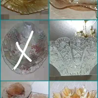 حراج تعداد زیادی کریستالهای قدیمی خارجی|ظروف سرو و پذیرایی|تهران, شهرک شریفی|دیوار