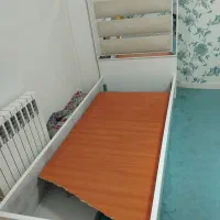 تخت جوان دخترانه همراه تشک|تخت و سرویس خواب|فردیس, فردیس|دیوار