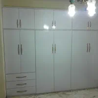 کمد دیواری و کابینت MDF با طراحی سفارشی|جاکفشی، کمد، دراور|هرسین, |دیوار