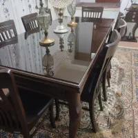 میز غذاخوری 8نفره جنس راش|میز و صندلی غذاخوری|ارومیه, |دیوار