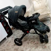 کالسکه دلیجان مدل بنیتا با پارچه ترک