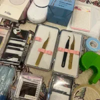 وسایلای اکستنشن مژه کامل|آرایشگاه و سالن‌های زیبایی|تهران, سجاد|دیوار