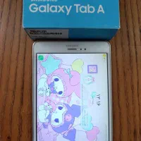 تبلت گلکسی a سامسونگ سیم کارت خور کاملا تمیز