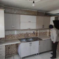 کابینت فلزی با در ام دی اف