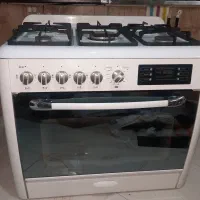 گاز پنج شعله هاردستون سفید مدل میلتون