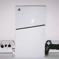 کنسول PlayStation 5 Slim دیسک‌خور نو + دو دسته