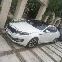 کرایه اپتیما سفید با راننده VIP اجاره ماشین