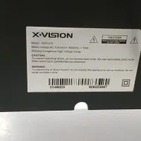 تلویزیون ایکس ویژن ویژن 43اینج|تلویزیون و پروژکتور|پارسآباد, |دیوار