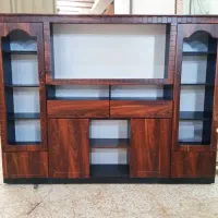 کتابخانه ست85687میز مدیریت اداری جاکتابی