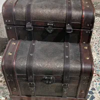 دو سایز صندوق چوبی سنتی و کار شده|صنایع دستی و سایر لوازم تزئینی|رشت, کوی یخ|دیوار