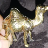 مجسمه دکوری برنجی شتر 8سانتی دکوری