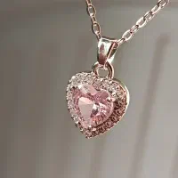 گردنبند سوارسکی طرح قلب