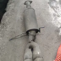 منبع اگزوز پراید