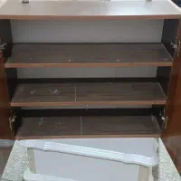 قفسه دیواری تمام ام دی اف|کتابخانه، شلف، قفسههای دیواری|رشت, کوی مهر|دیوار