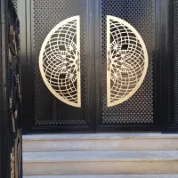 جوشکاری درب آکاردئونی حفاظ شاخ گوزنی گاز و...