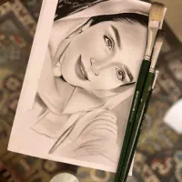 نقاشی چهره|تابلو، نقاشی، عکس|تهران, منیریه|دیوار