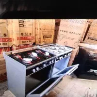 اجاق گاز طرح فر فلزی