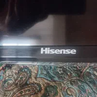 تلوزیون ۴۳ اینچ هایسنس صفحه شکسته نیاز به تعمیر|تلویزیون و پروژکتور|بندر انزلی, انصار الحسین|دیوار