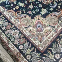 روفرشی مخمل زرک دار براق ۶ متری نو