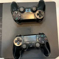 ps4 slim 1tra در حد آک|کنسول، بازی ویدئویی و آنلاین|مشهد, کارمندان دوم|دیوار