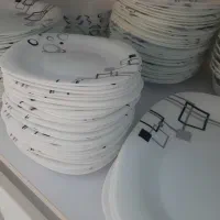 حراج ۵ سرویس ارکوپال ۳۰ نفره و گلدان