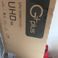 تلویزیون هوشمند gplus ۵۰ در حد نو UHD 4K|تلویزیون و پروژکتور|هشتگرد, شهرک گلخانه|دیوار