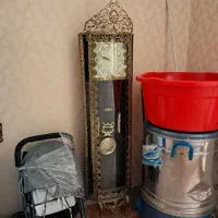 ساعت ایستاده بوفه برنجی برنج برنز اصل