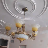 لوستر آنتیک کاسه ای|لوستر و چراغ آویز|بروجرد, |دیوار