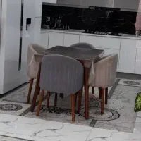 میز غذاخوری ۴نفره چوبی