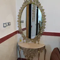 آینه کنسول برنز