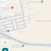 فروش ۱۰۰ متر غیر آزاد زمین پشت دانشگاه پیامنور